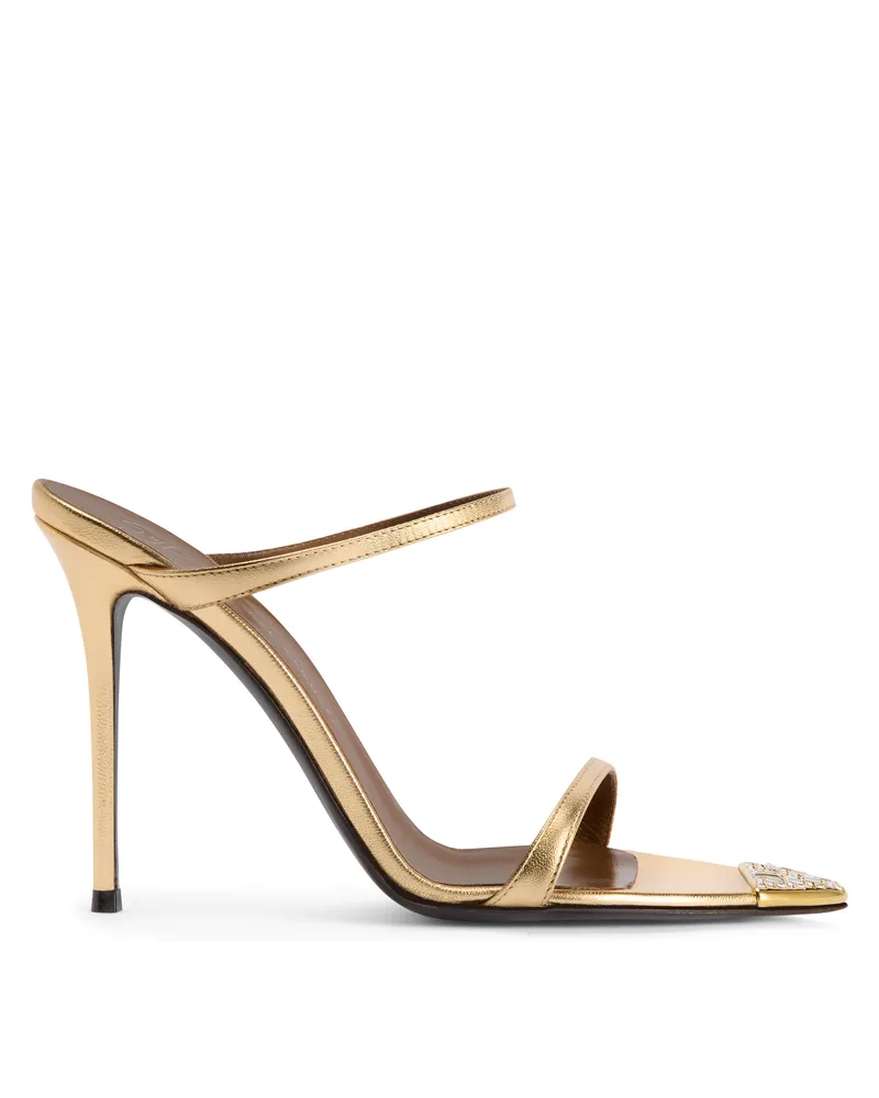 Giuseppe Zanotti INTRIIGO JEWELRY 105 Sandalen Goldfarben