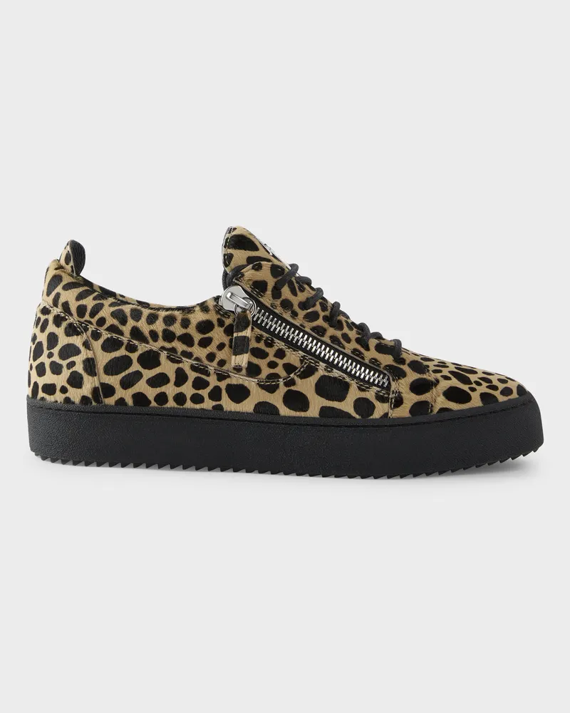 Giuseppe Zanotti FRANKIE SAVAGE Low-top sneakers Natural
