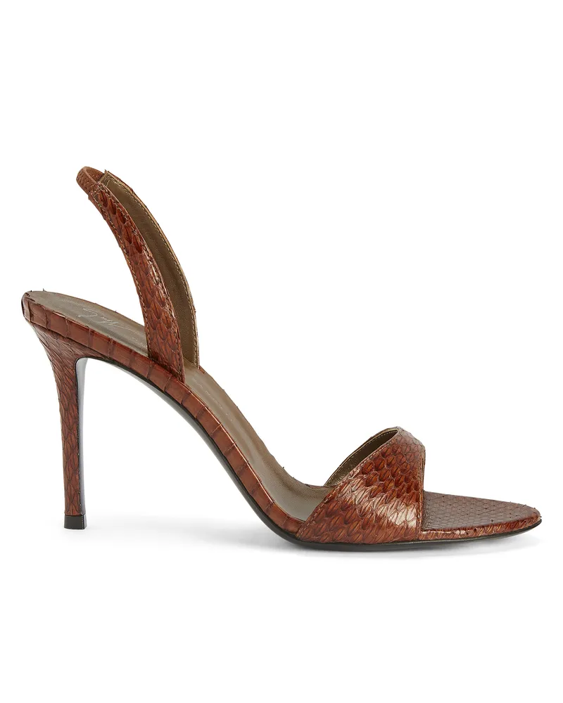 Giuseppe Zanotti LILIBETH 90 Sandalen Braun
