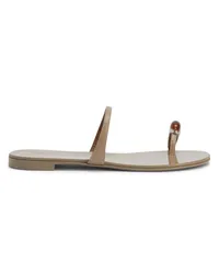 Giuseppe Zanotti ACATES RING Flache Schuhe Beige