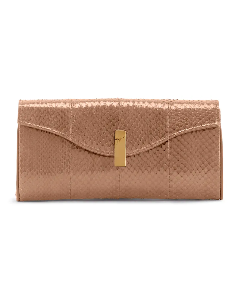 Giuseppe Zanotti FLUTIE Brieftasche Beige