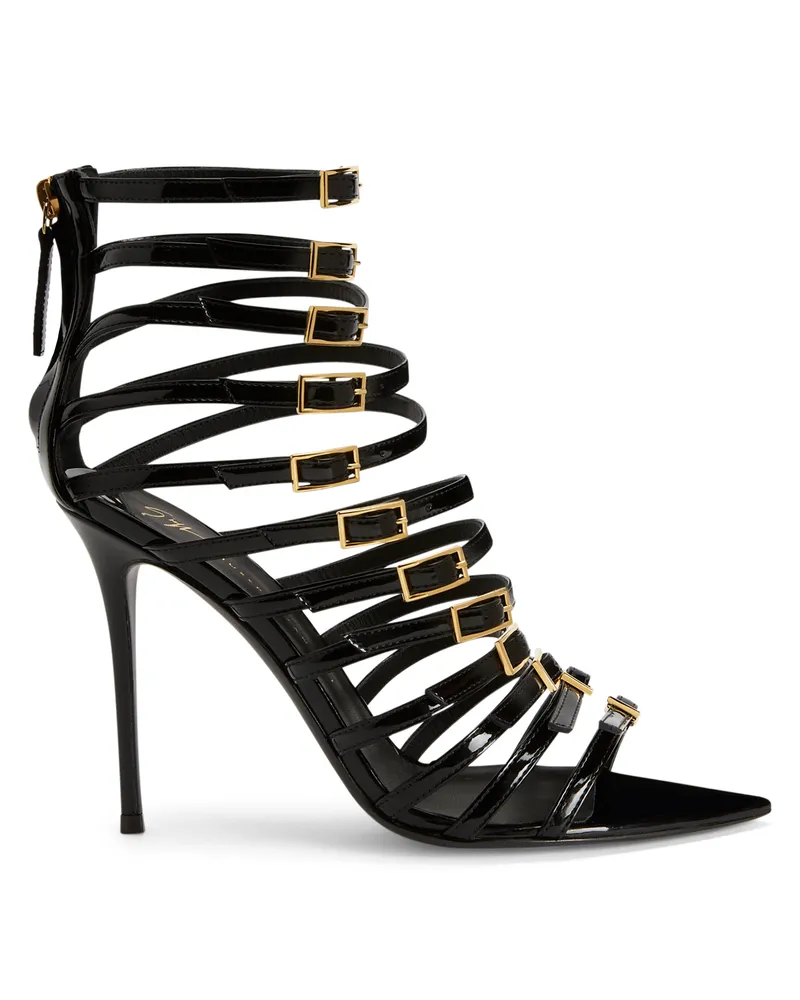 Giuseppe Zanotti INTRIIGO PUNK Sandalen Schwarz