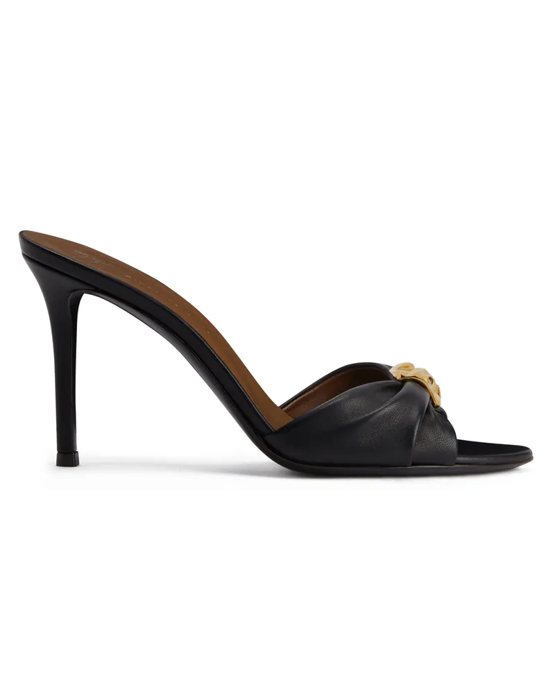 Giuseppe Zanotti CHERIE MULE 90 Sandalen Schwarz