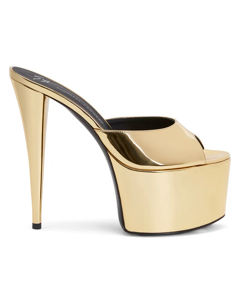 Giuseppe Zanotti GZ AIDA Sandalen Goldfarben