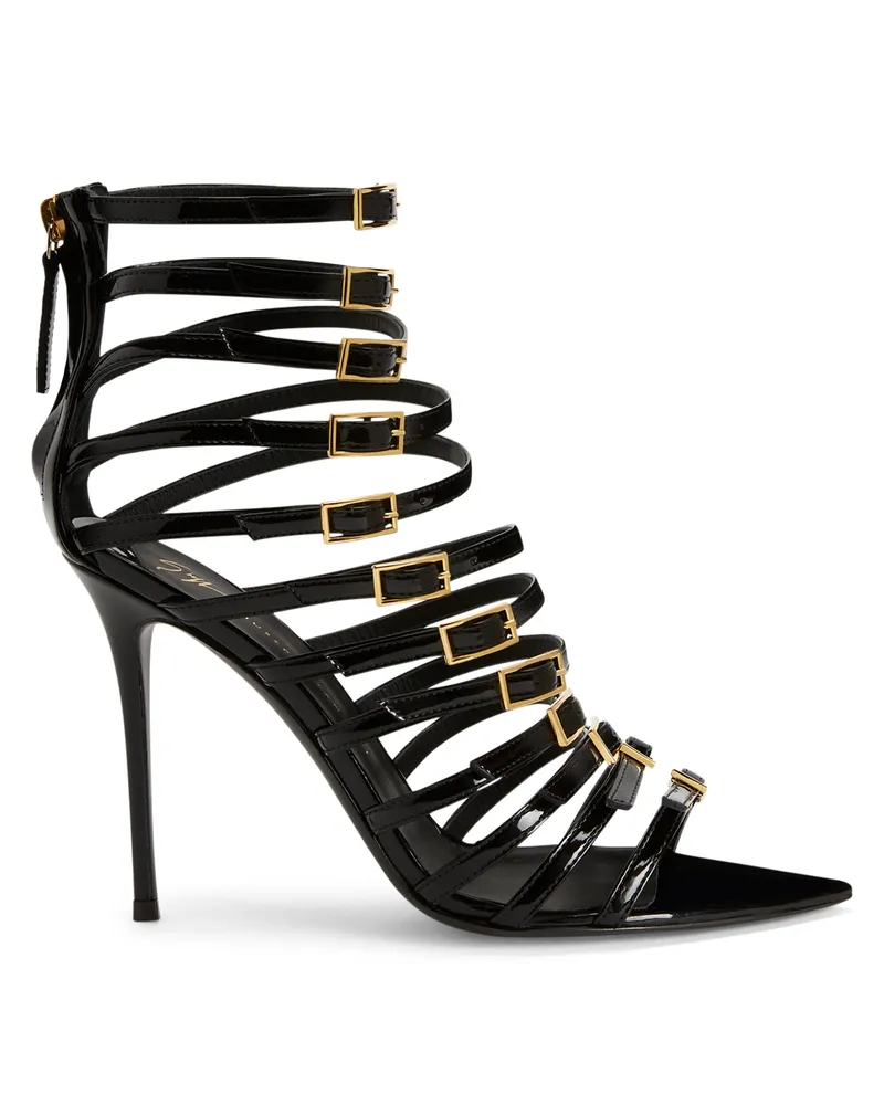 Giuseppe Zanotti INTRIIGO PUNK Sandalen Schwarz