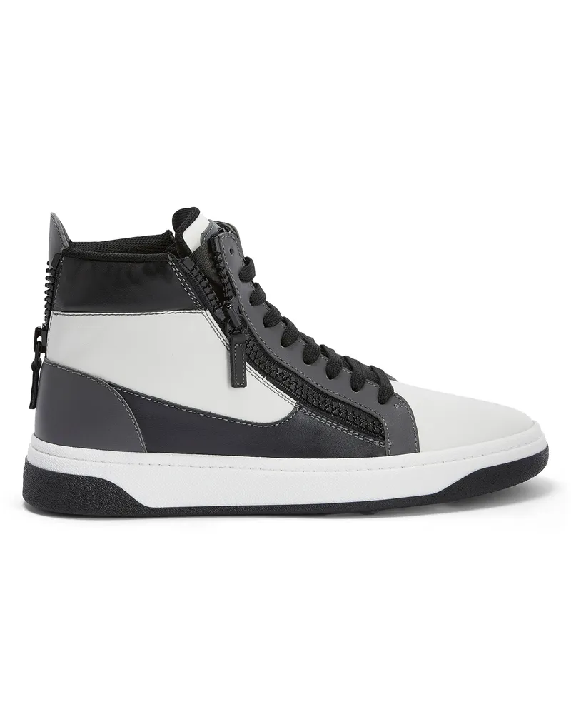 Giuseppe Zanotti GZ94 Mid Top Sneakers Schwarz