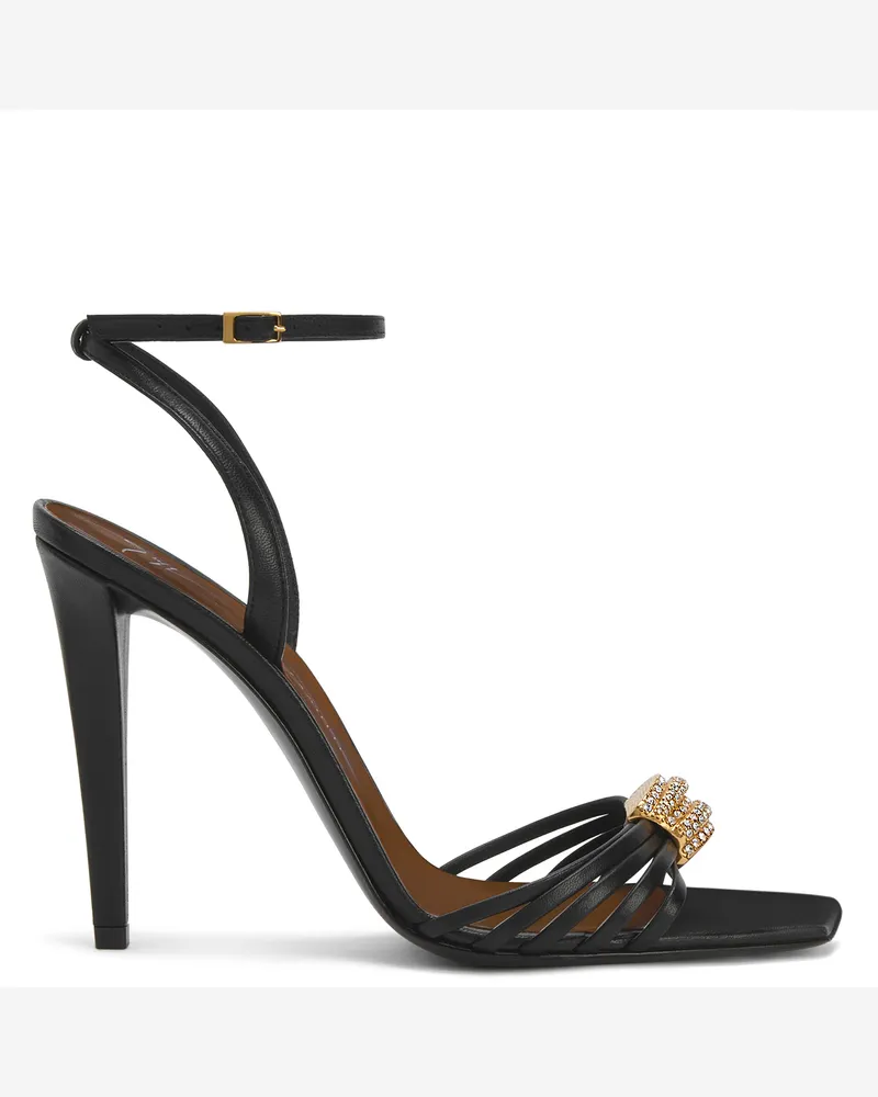 Giuseppe Zanotti SUNSET GLOW 105 Sandalen Schwarz