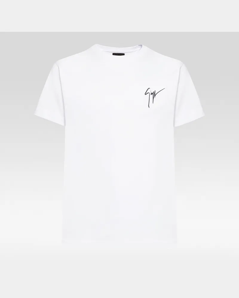 Giuseppe Zanotti LR-01 T-shirt Weiss