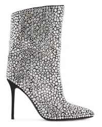 Giuseppe Zanotti MERISSA SPARKLE Stiefel Silberfarben