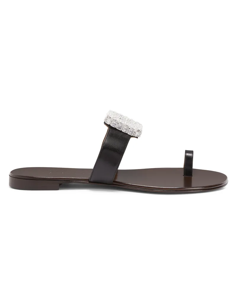 Giuseppe Zanotti BLAHIR FLAT Flache Schuhe Schwarz