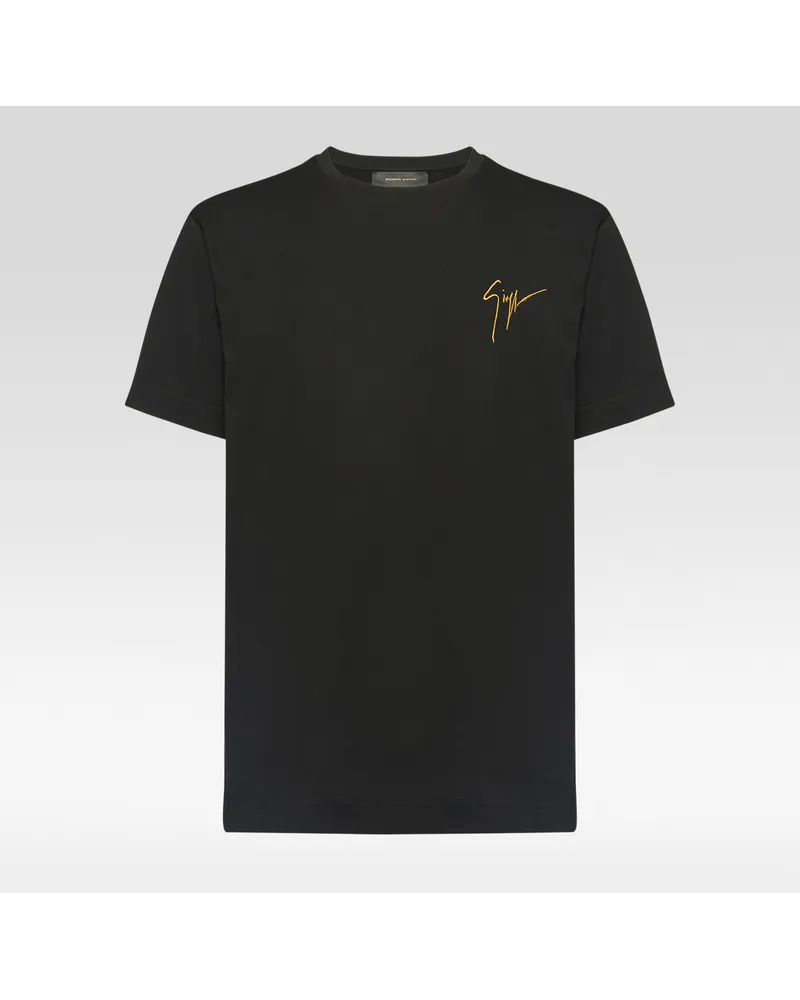 Giuseppe Zanotti LR-01 T-shirt Schwarz