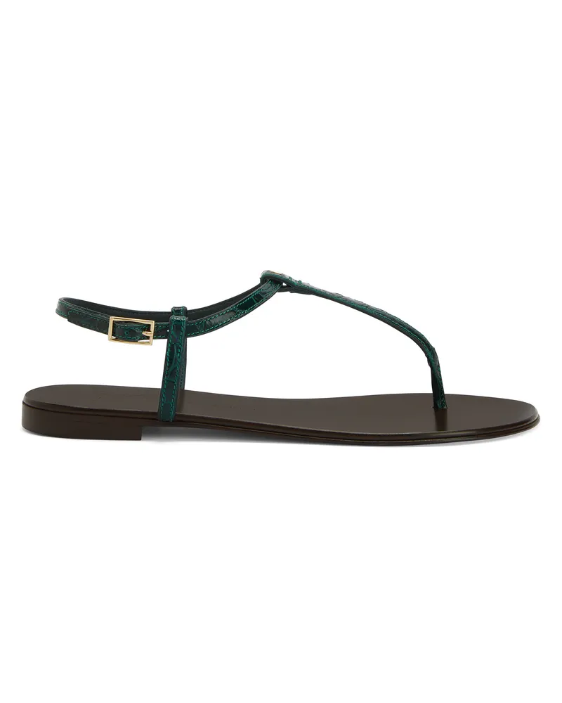 Giuseppe Zanotti DORIAANE Flache Schuhe Grün