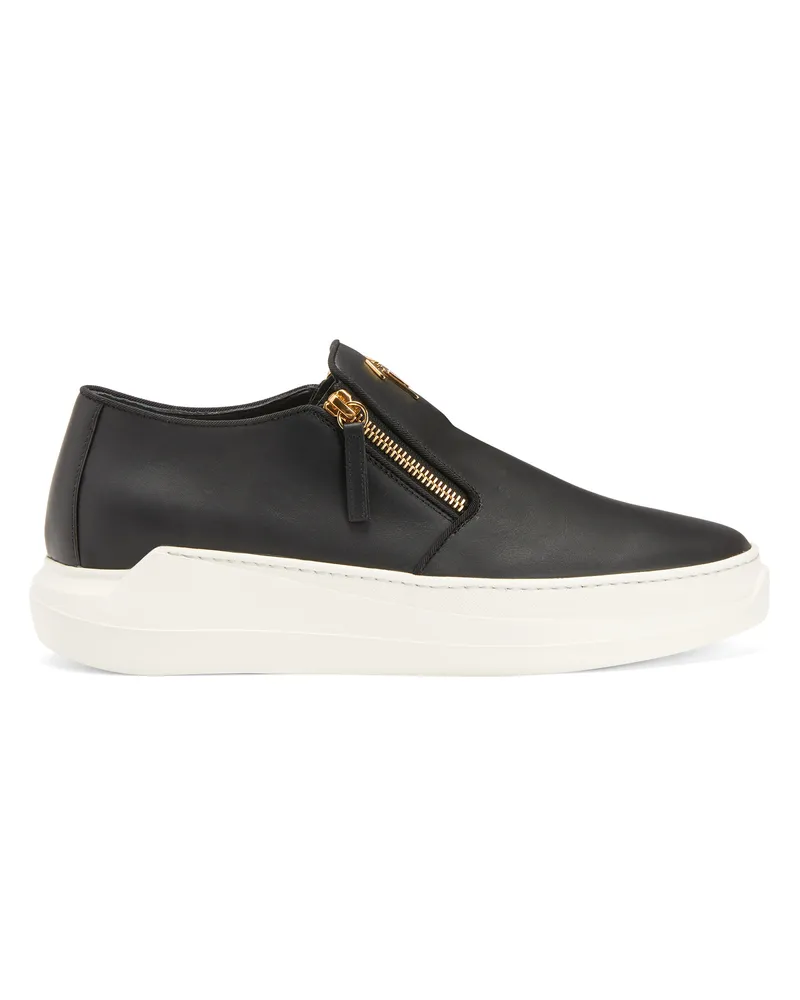 Giuseppe Zanotti CONLEY ZIP Slip-on Schwarz