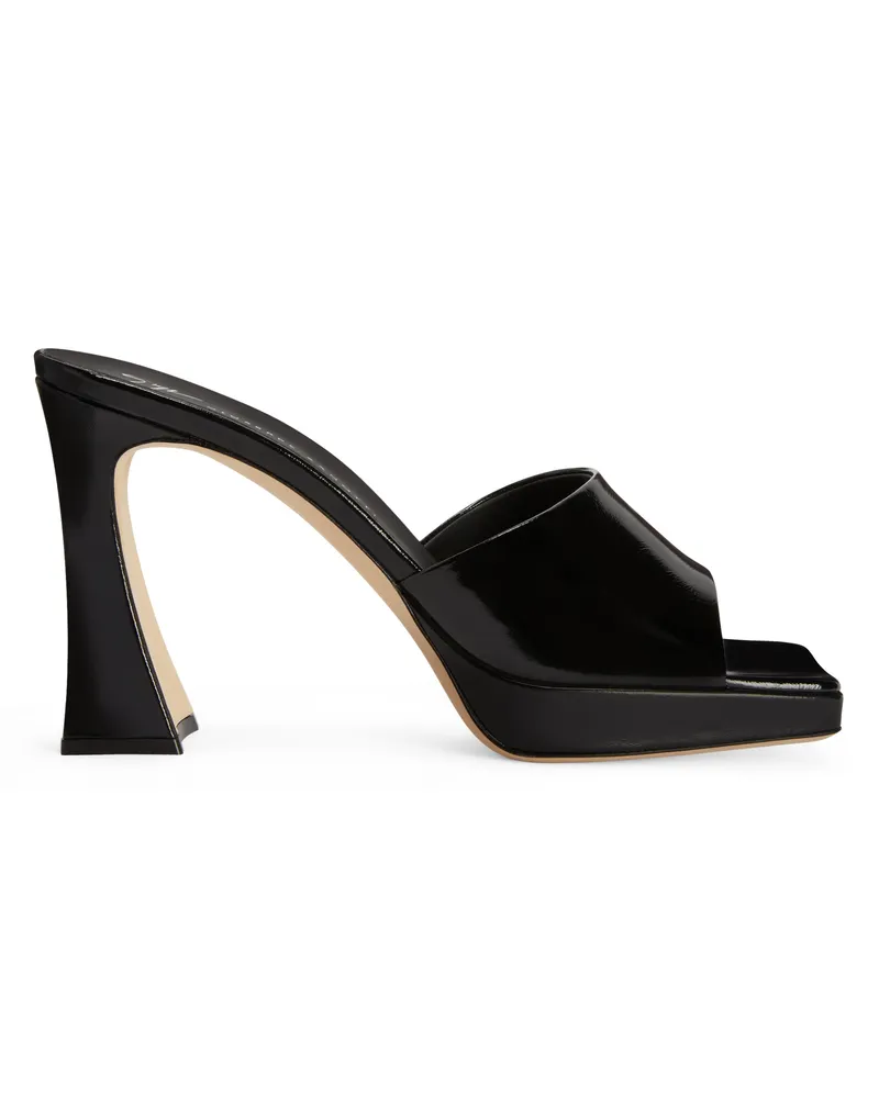 Giuseppe Zanotti SOLHENE PLATFORM Sandalen Schwarz