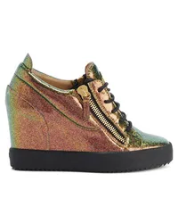 Giuseppe Zanotti ADDY  WEDGE Mid Top Sneakers Mehrfarbing