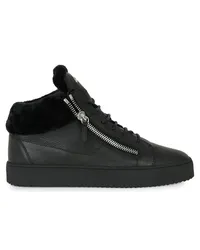 Giuseppe Zanotti KRISS WINTER Mid Top Sneakers Schwarz