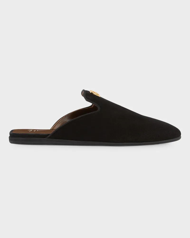 Giuseppe Zanotti SEAL SLIPPER Loafer Schwarz