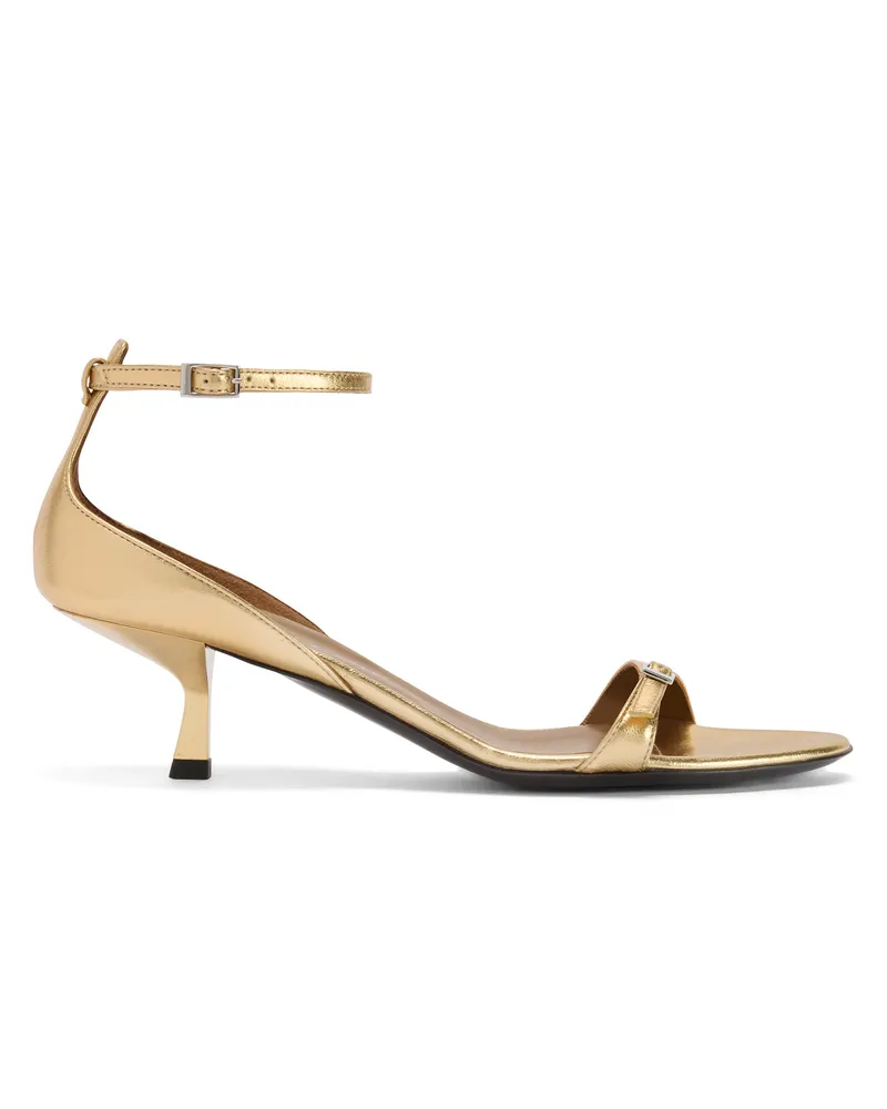 Giuseppe Zanotti MICKY BUCKLES 50 Sandalen Goldfarben