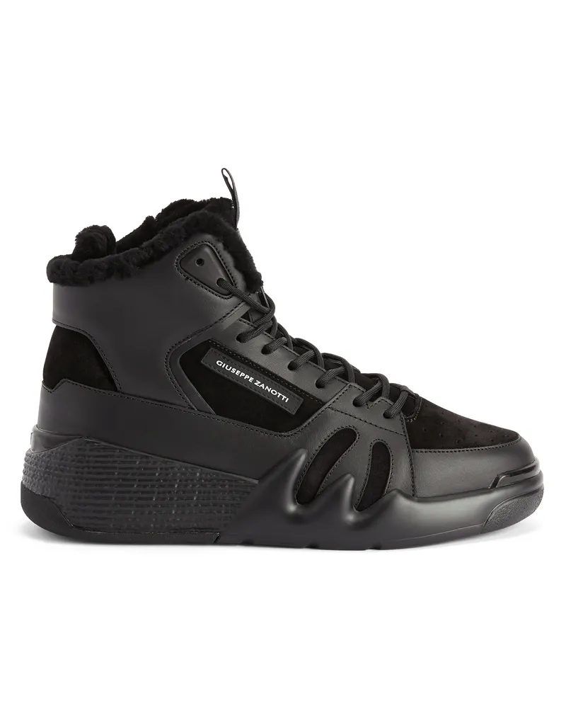 Giuseppe Zanotti TALON WINTER Mid Top Sneakers Schwarz