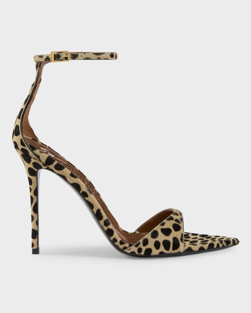 Giuseppe Zanotti INTRIIGO STRAP SAVAGE 105 Sandalen Natural