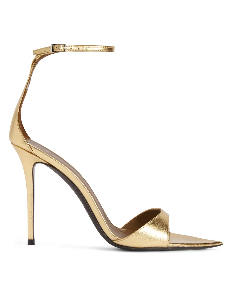 Giuseppe Zanotti INTRIIGO STRAP 105 Sandalen Goldfarben
