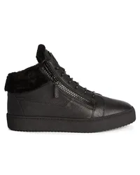 Giuseppe Zanotti KRISS WINTER Mid Top Sneakers Schwarz