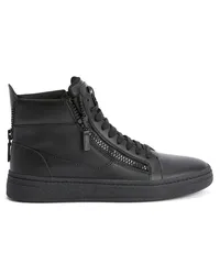 Giuseppe Zanotti GZ94 Mid Top Sneakers Schwarz