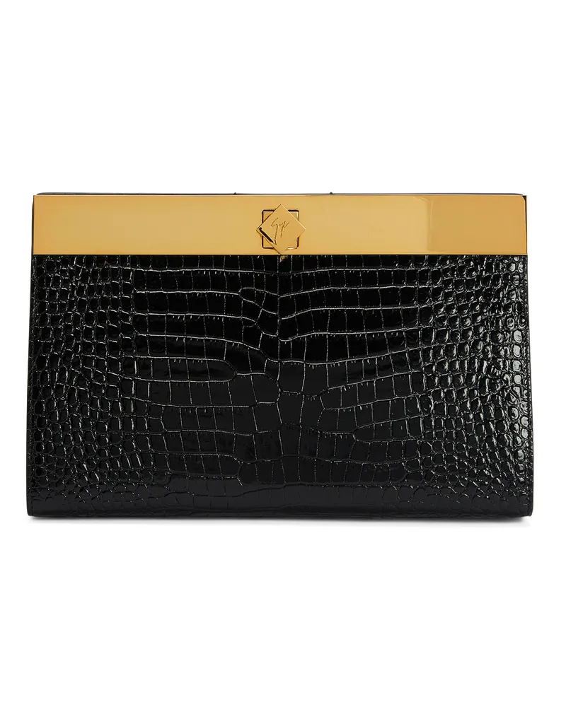 Giuseppe Zanotti TANAYA Brieftasche Schwarz