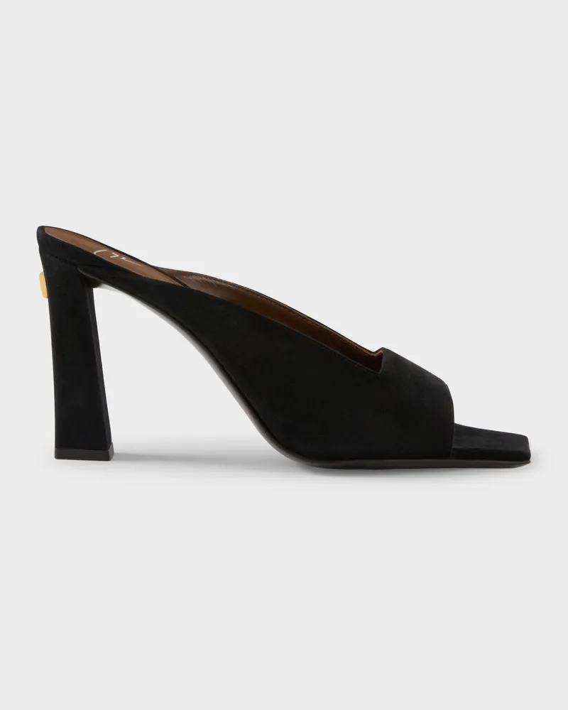 Giuseppe Zanotti SEAL MULE 90 Sandalen Schwarz
