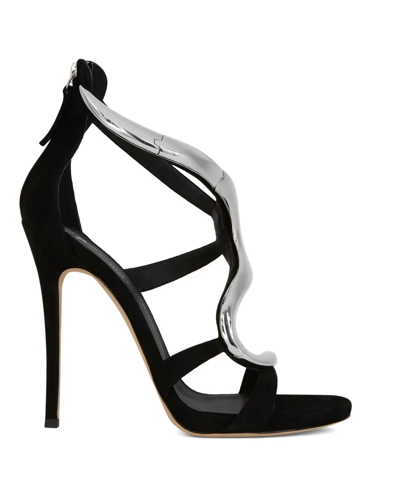 Giuseppe Zanotti VENERE Sandalen Schwarz