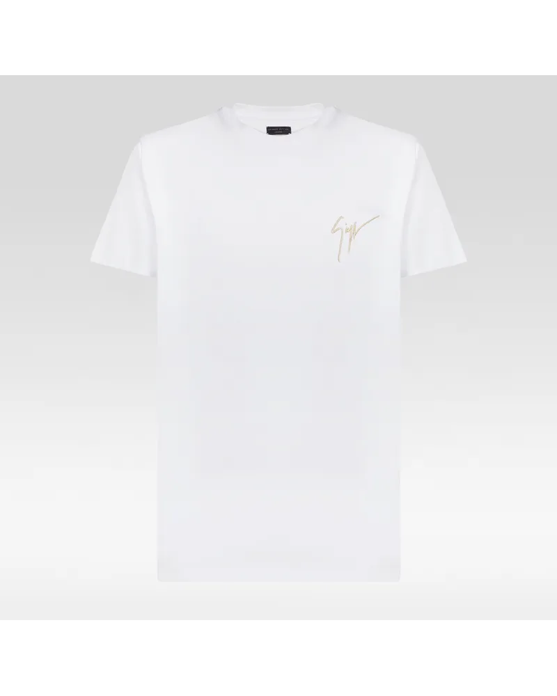 Giuseppe Zanotti LR-01 T-shirt Weiss