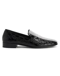 Giuseppe Zanotti TUXEDO DIAMOND Loafer Schwarz