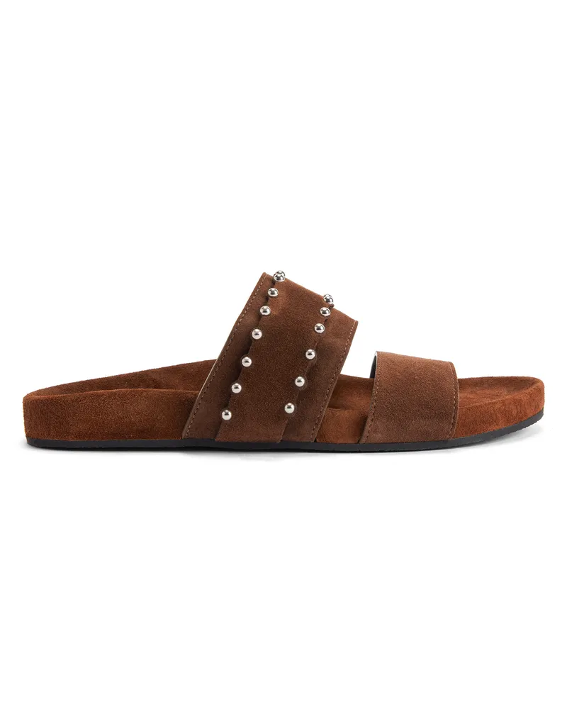 Giuseppe Zanotti RYAN STUDS Sandalen Braun