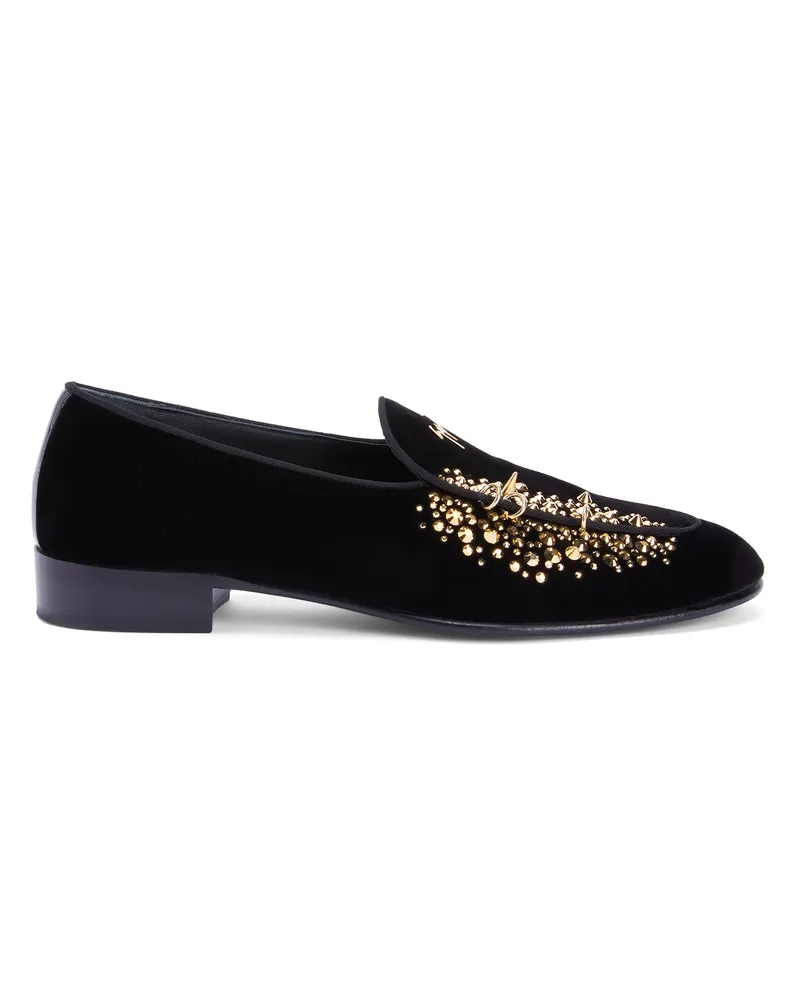 Giuseppe Zanotti ALVARO STUDS Loafer Schwarz