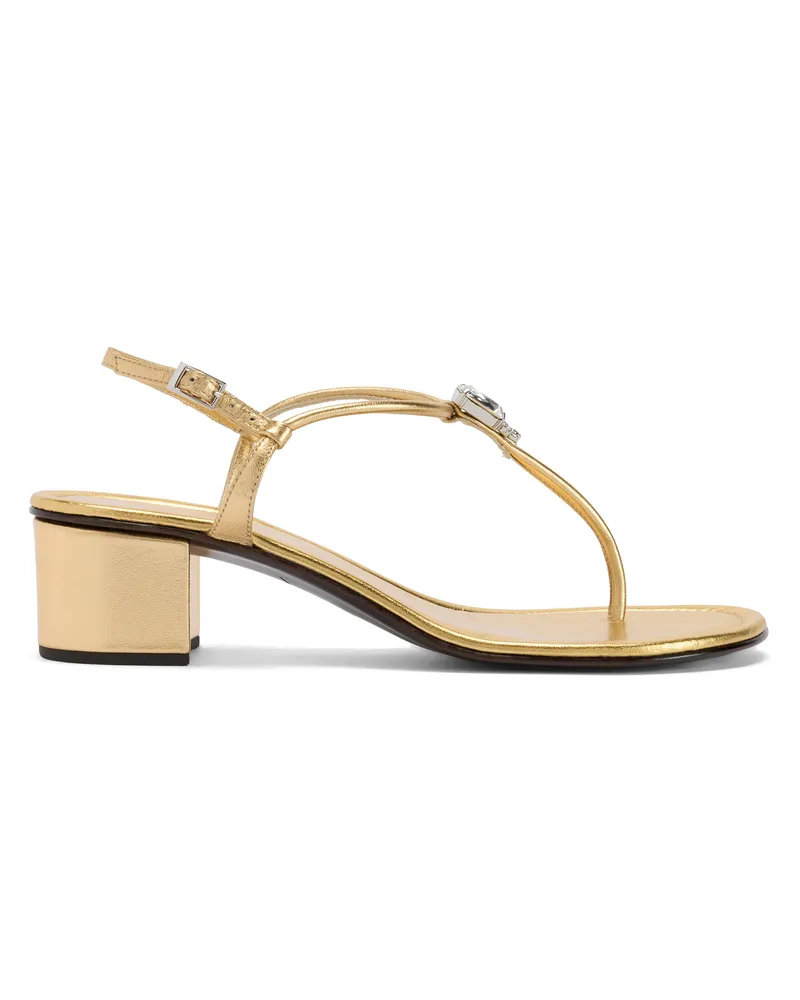 Giuseppe Zanotti MAEEVE 40 Sandalen Goldfarben