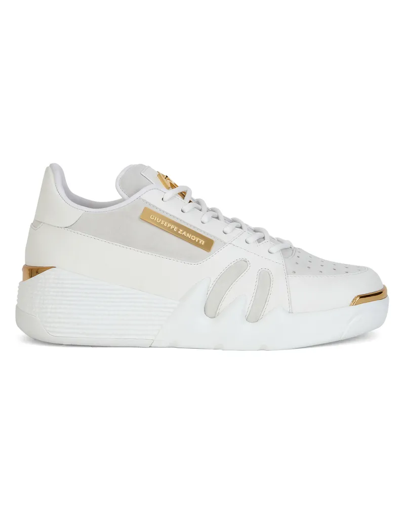 Giuseppe Zanotti Talon Low Top Sneakers Weiss