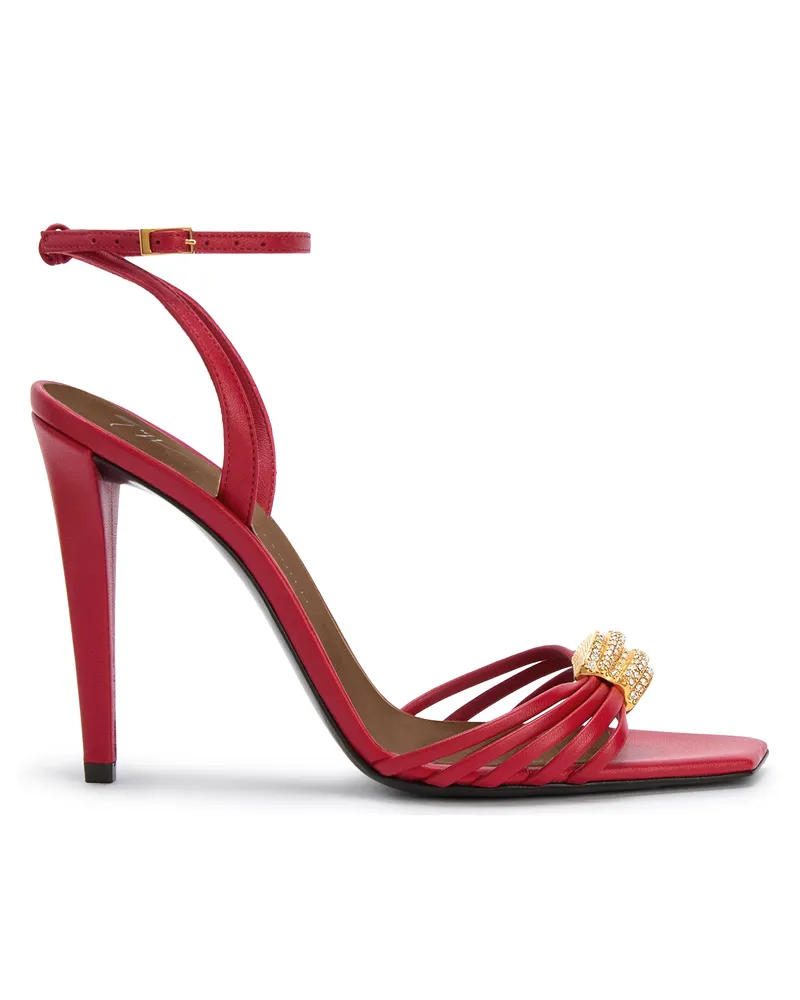 Giuseppe Zanotti SUNSET GLOW 105 Sandalen Rot