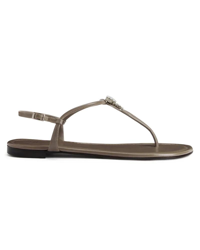 Giuseppe Zanotti ANYELLE Flache Schuhe Grau