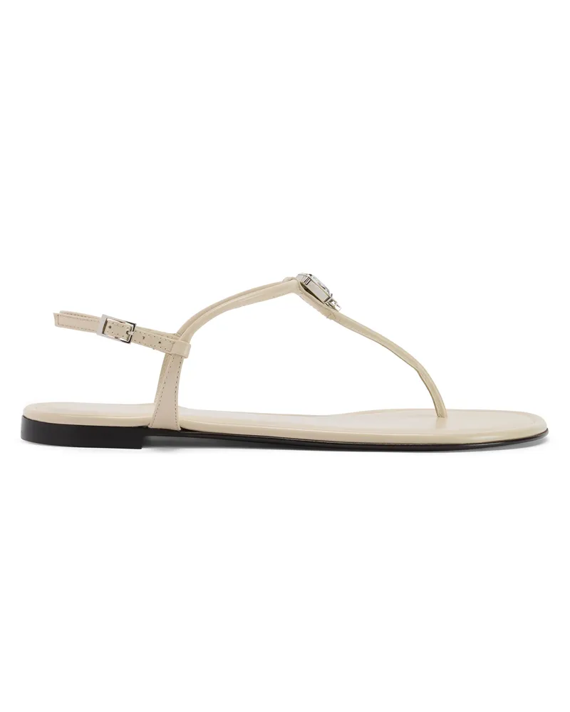 Giuseppe Zanotti MAEEVE FLAT Sandalen Off_white