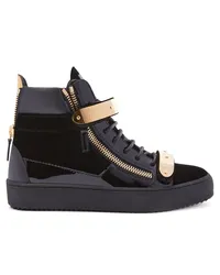 Giuseppe Zanotti COBY Mid Top Sneakers Schwarz