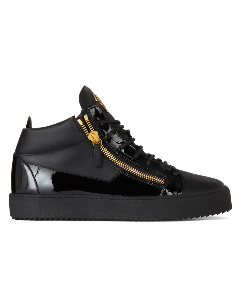 Giuseppe Zanotti KRISS Mid Top Sneakers Schwarz