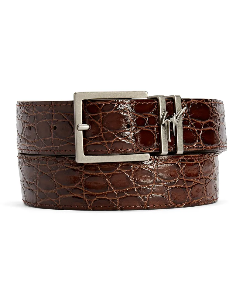 Giuseppe Zanotti TEODORE Gürtel Braun