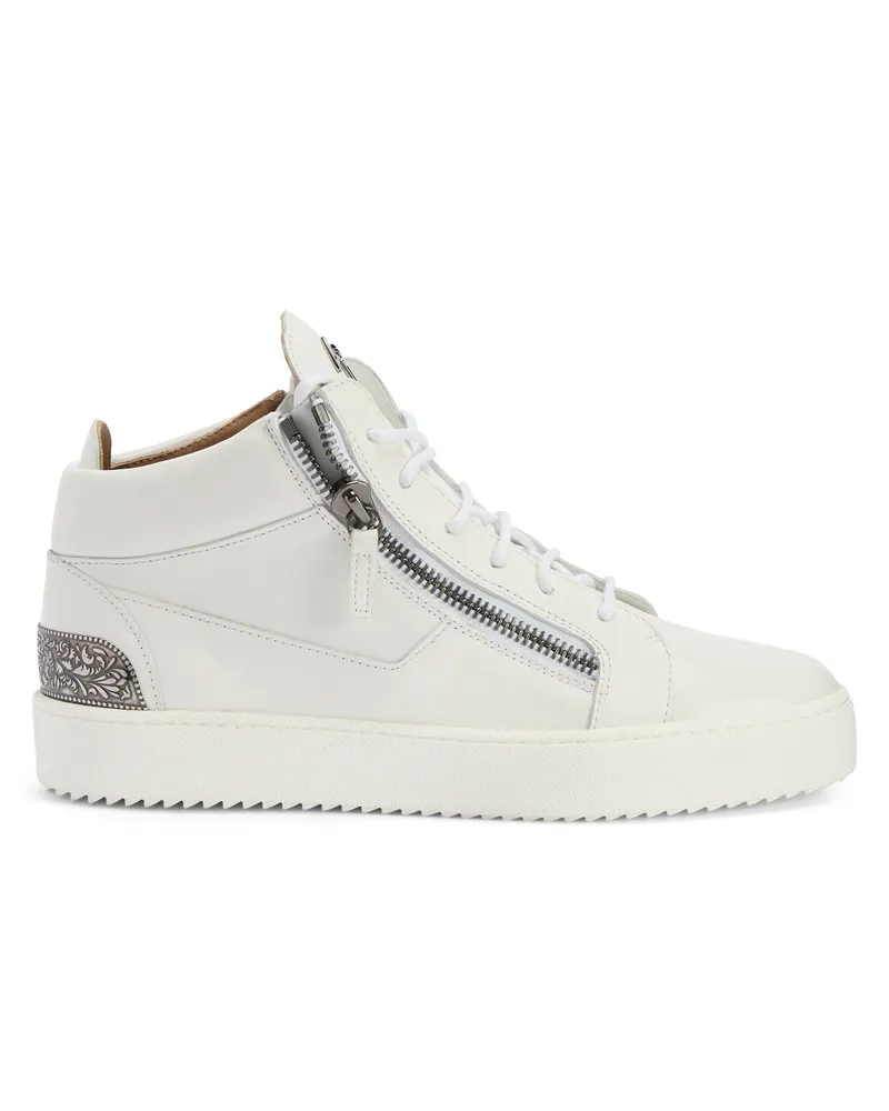 Giuseppe Zanotti KRISS Mid Top Sneakers Weiss