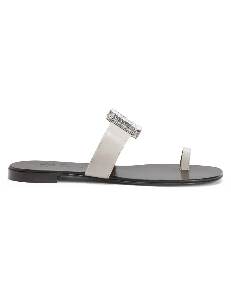 Giuseppe Zanotti BLAHIR FLAT Flache Schuhe Grau