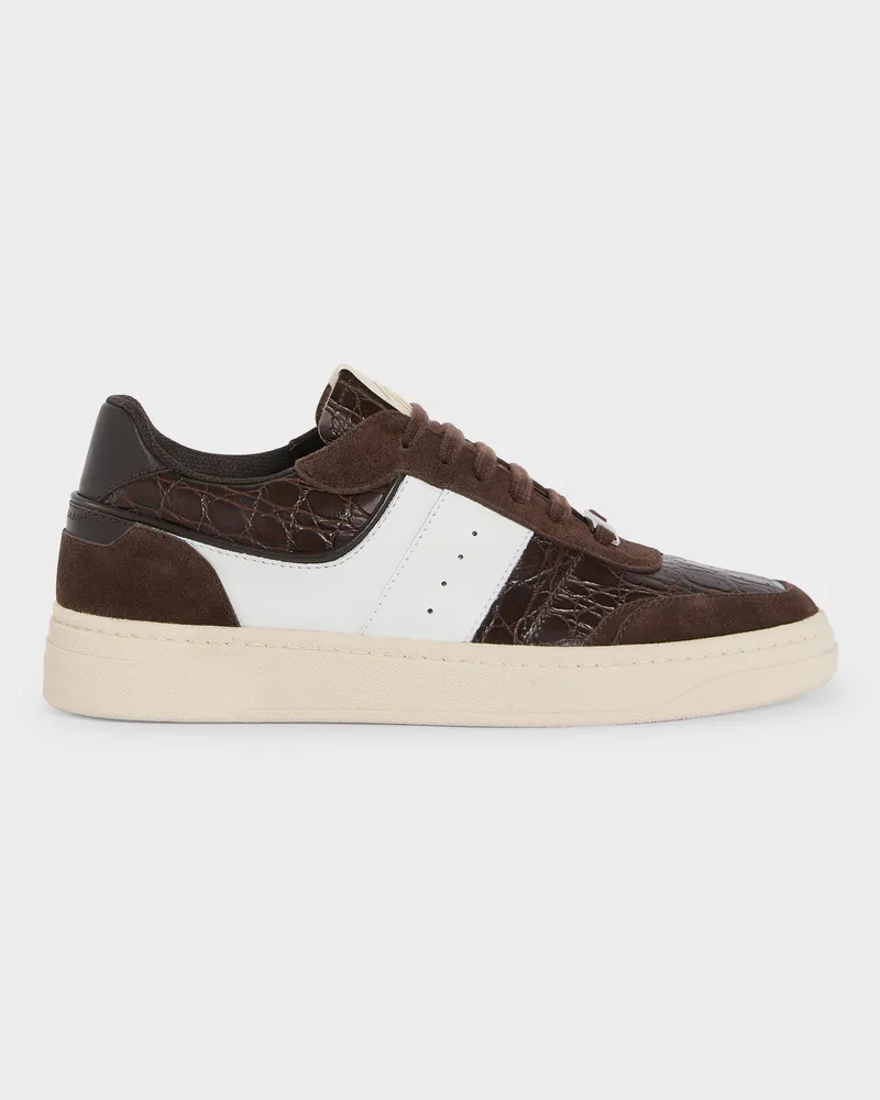 Giuseppe Zanotti GZ THOR Low-top sneakers Braun