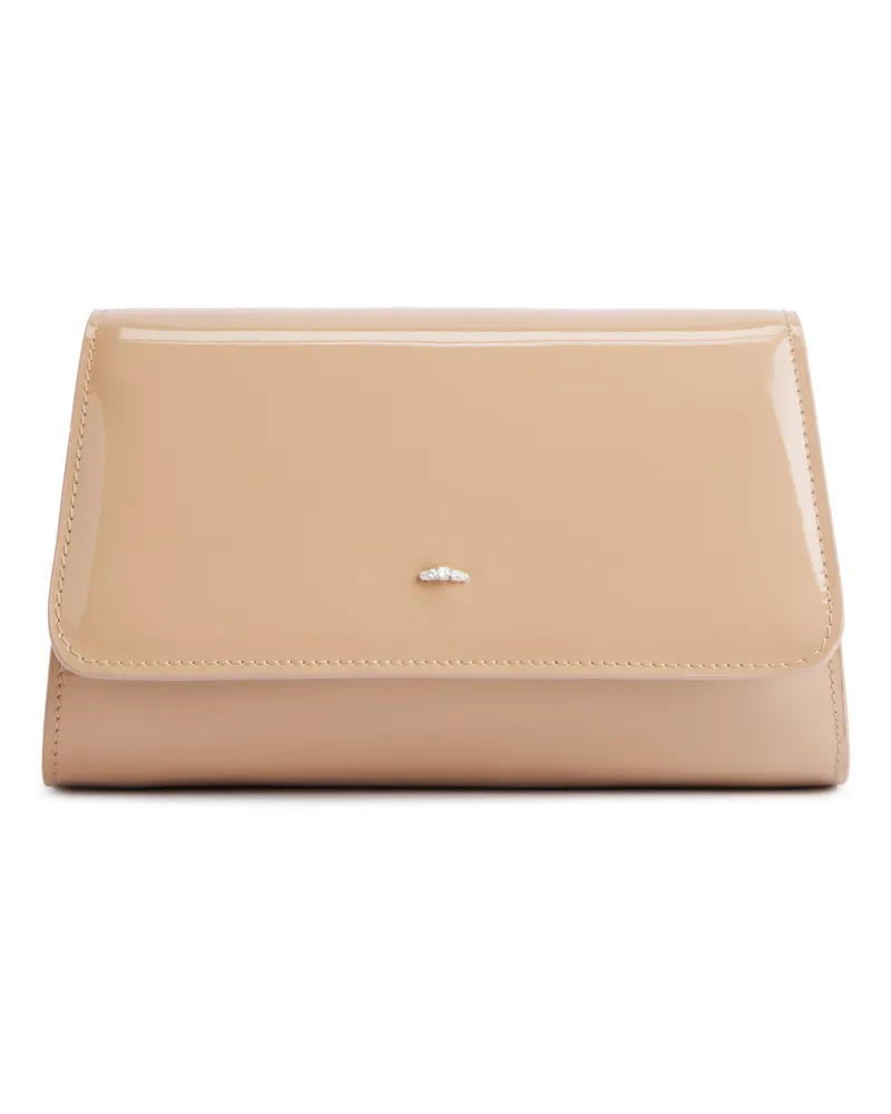 Giuseppe Zanotti CLEOPATRA MINI Brieftasche Beige