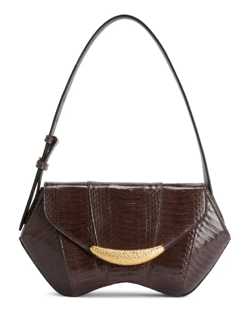 Giuseppe Zanotti GZ DAY AND NIGHT Umhängetaschen Braun