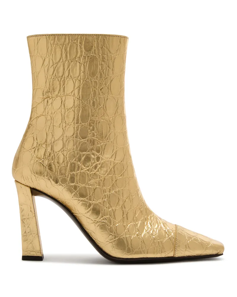 Giuseppe Zanotti JANIEE BOOTIE 90 Stiefel Goldfarben