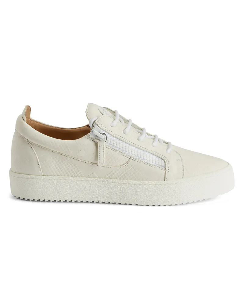 Giuseppe Zanotti FRANKIE Low-top Sneakers Weiss