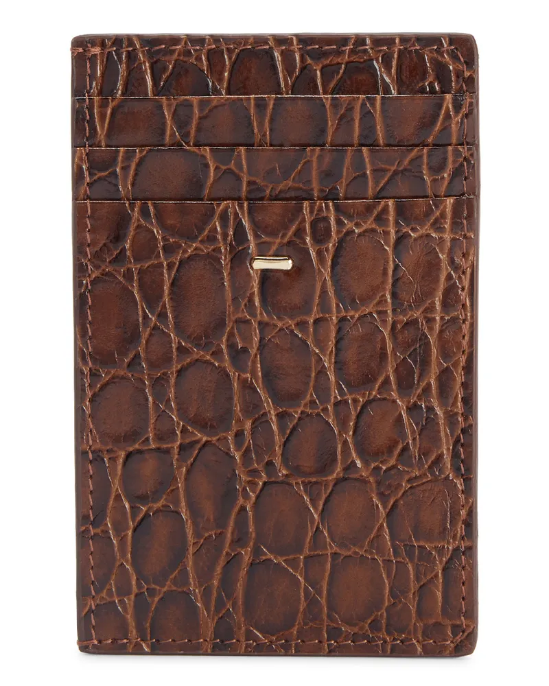 Giuseppe Zanotti ALBERT 2.0 Geldbörsen Braun